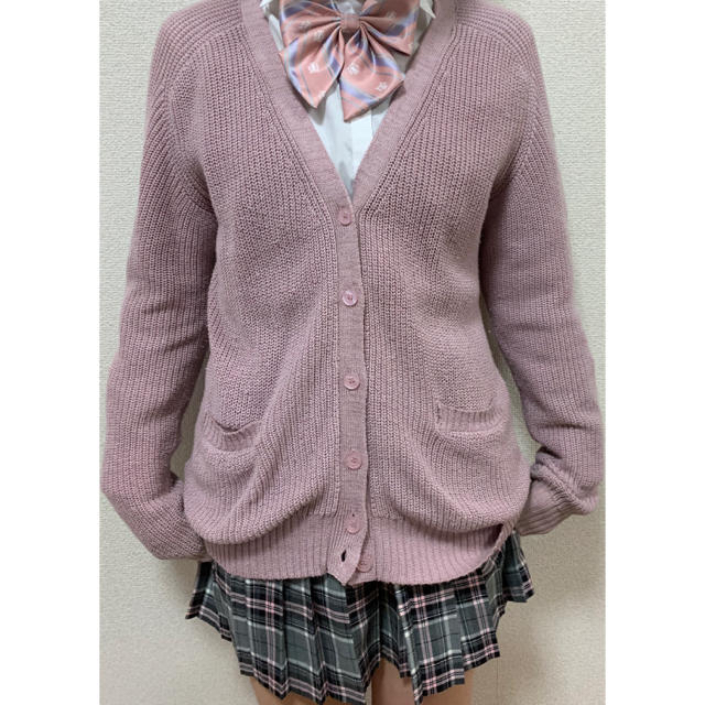 cecile(セシール)のセシール　制服　スカート　ピンク　グレー　チェックスカート  プリーツスカート  レディースのスカート(ミニスカート)の商品写真