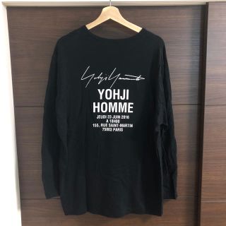 ヨウジヤマモト(Yohji Yamamoto)のyohji yamamoto staff ロンT(Tシャツ/カットソー(七分/長袖))