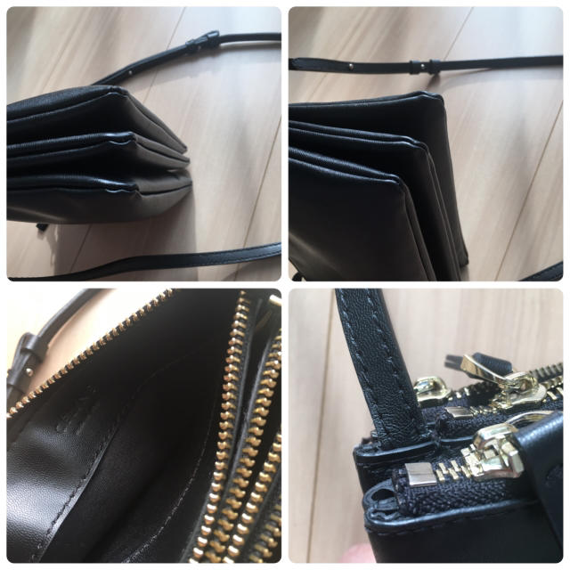 celine(セリーヌ)のトリオ　ブラック　スモール　ミニ　セリーヌ レディースのバッグ(ショルダーバッグ)の商品写真