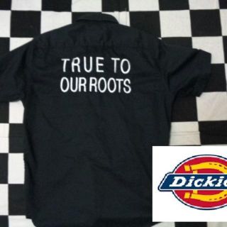 ディッキーズ(Dickies)の【ディッキーズ】ワークシャツMボーリングシャツバック刺繍(Tシャツ/カットソー(半袖/袖なし))