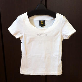 クレイサス(CLATHAS)のCLATHAS♡白Tシャツ(Tシャツ(半袖/袖なし))