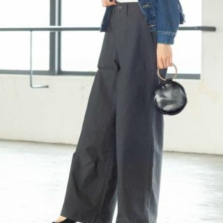 コーエン(coen)の【お買得 美品】コーエン ストレッチベイカーワイドパンツ(カジュアルパンツ)