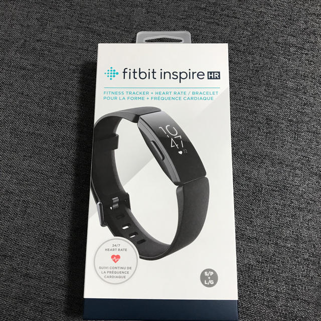 【新品未開封】fitbit inspire HR ブラック