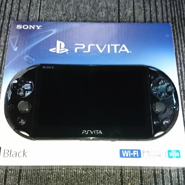 PS VITA PCH-2000 ブラックゲームソフト/ゲーム機本体