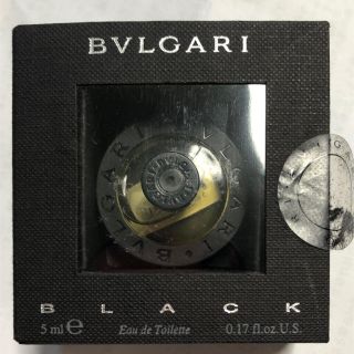 ブルガリ(BVLGARI)のくまこ様専用ブルガリ　ブラック　5ml箱無し(香水(女性用))