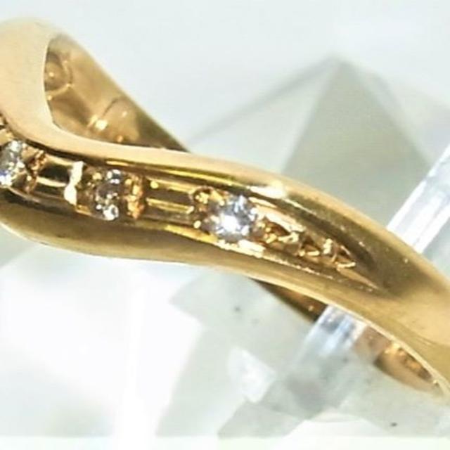 K18 18金 リング 指輪 ダイヤ 0.05ctの通販 by uncle78's shop｜ラクマ