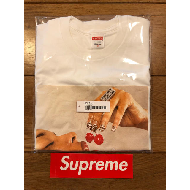 最終値下げ‼︎ Supreme Cherries Tee 白 M  エアフォース