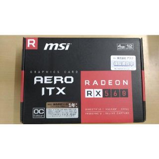 グラフィックボード　MSI  Radeon RX 560 (PCパーツ)