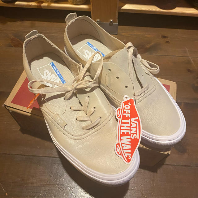 Vans オールレザー　本革新品  time sale!靴/シューズ