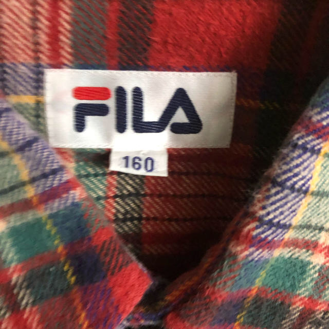 FILA(フィラ)のフィラ レトロ チェック シャツ Fila 美品 メンズのトップス(シャツ)の商品写真