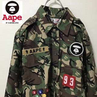 アベイシングエイプ(A BATHING APE)のAAPE BY A BATHING APE® エイプカモシャツ L(シャツ)