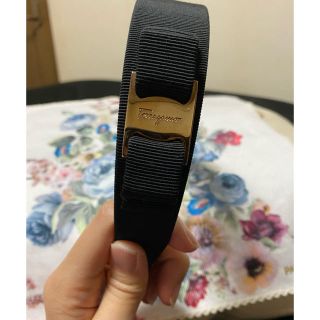 フェラガモ(Ferragamo)のpretty date様専用　フェラガモ　カチューシャ(カチューシャ)