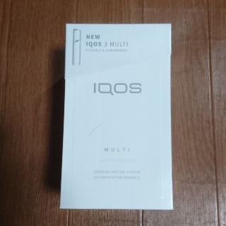 アイコス(IQOS)の最終値下げ‼ラスト1個　new IQOS3 MULTI【新品・未開封】ホワイト(タバコグッズ)