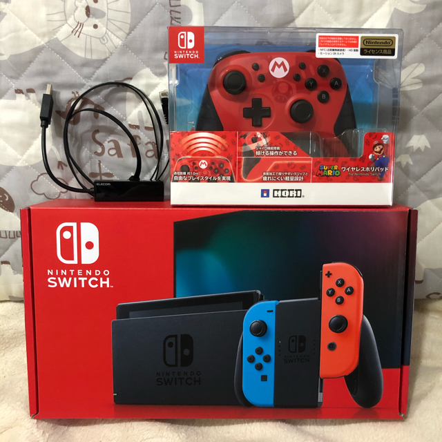 Nintendo Switch 任天堂 スイッチ 本体 美品 新型