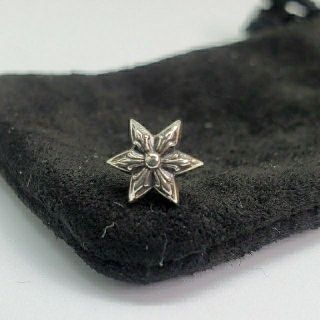 クロムハーツ(Chrome Hearts)の《№548》クロムハーツ スタースタッド ピアス（片方）◎新品未使用◎(ピアス(片耳用))