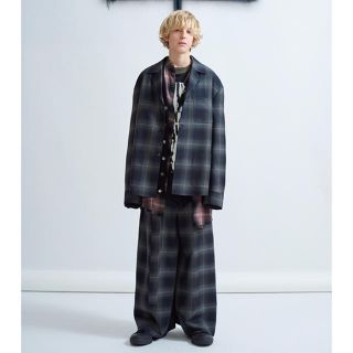 ラッドミュージシャン(LAD MUSICIAN)のラッドミュージシャン  17aw オンブレチェック セットアップ(セットアップ)