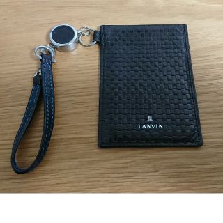 ランバンオンブルー(LANVIN en Bleu)の【LANVIN en Blue】パスケース(名刺入れ/定期入れ)