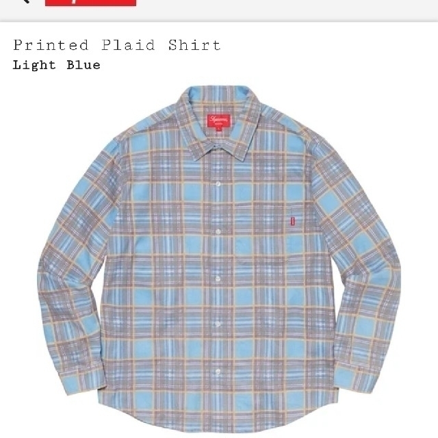 Supreme Printed Plaid Shirt 【Lサイズ】 | フリマアプリ ラクマ