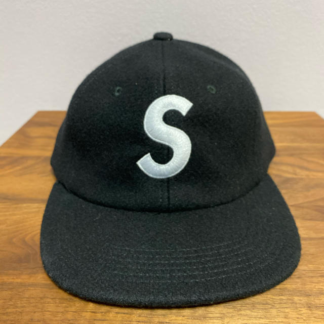 2015F/W Supreme wool S logo 6-panel cap