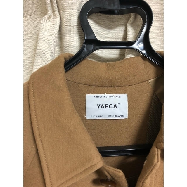 YAECA ポンチョコート キャメル S AURALEE COMOLI 20ss