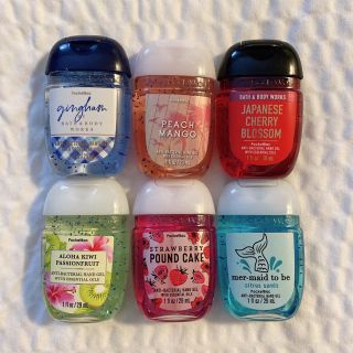 バスアンドボディーワークス(Bath & Body Works)のバスアンドボディワークス アンチバクテリアジェル 6個セット(アルコールグッズ)