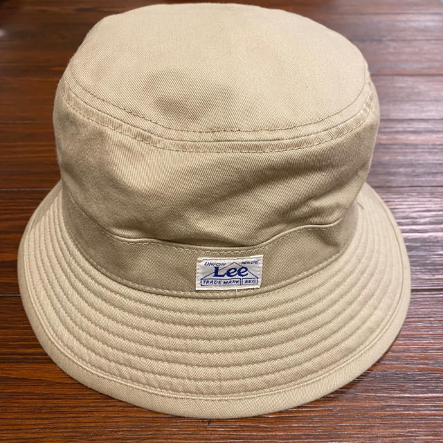 Lee(リー)のLee バケットハット　コットン　ベージュ　Mサイズ レディースの帽子(ハット)の商品写真