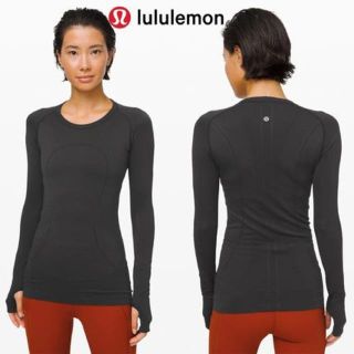 ルルレモン(lululemon)のlululemon☆未使用・タグ付き☆サイズ4　ロングスリーブ(シャツ/ブラウス(長袖/七分))