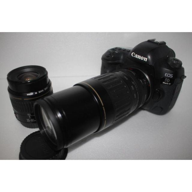 値下げ】 EOS ❤canon Canon 5D IV❤標準＆望遠ダブルレンズセット☆67 Mark デジタル一眼 