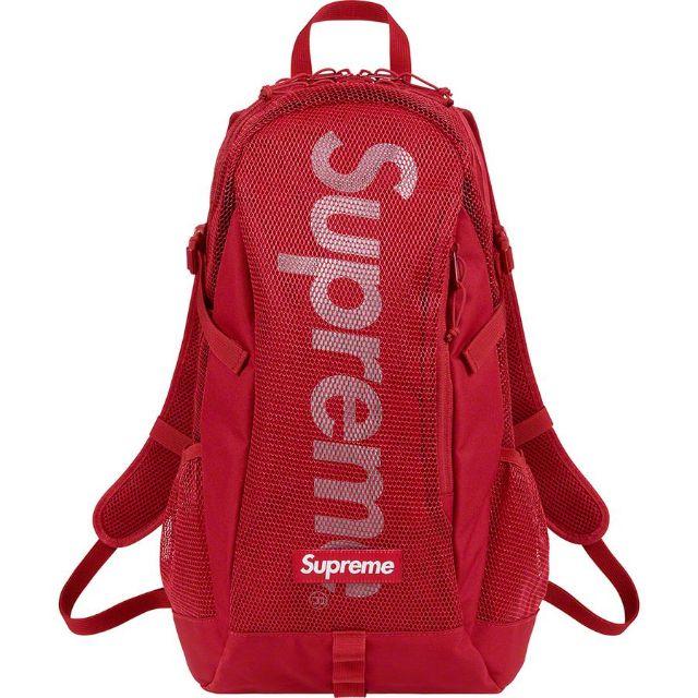 supreme backpack 20ss 最新作 red 赤
