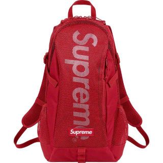 シュプリーム(Supreme)のsupreme backpack 20ss 最新作 red 赤(バッグパック/リュック)