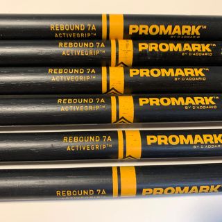 パール(pearl)のドラム　ステック　6本 PROMARK  ジルジャン　パール(スティック)