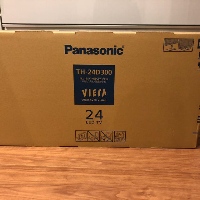 Panasonic(パナソニック)のPanasonic VIERA 24LED TV スマホ/家電/カメラのテレビ/映像機器(テレビ)の商品写真