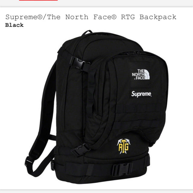 Supreme - SUPREME northface RTG backpack バッグパック/リュック 【人気ショップが最安値挑戦！】
