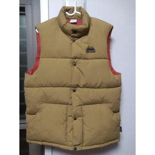 ザノースフェイス(THE NORTH FACE)のFIRST DOWN　ダウンベスト ベージュ M(ダウンジャケット)