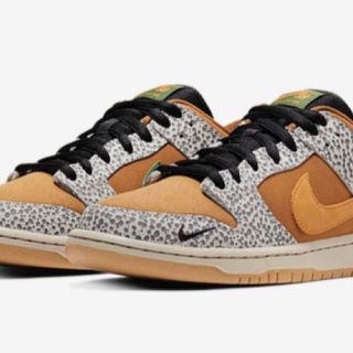 ナイキ(NIKE)のnike sb dunk low Safari(スニーカー)