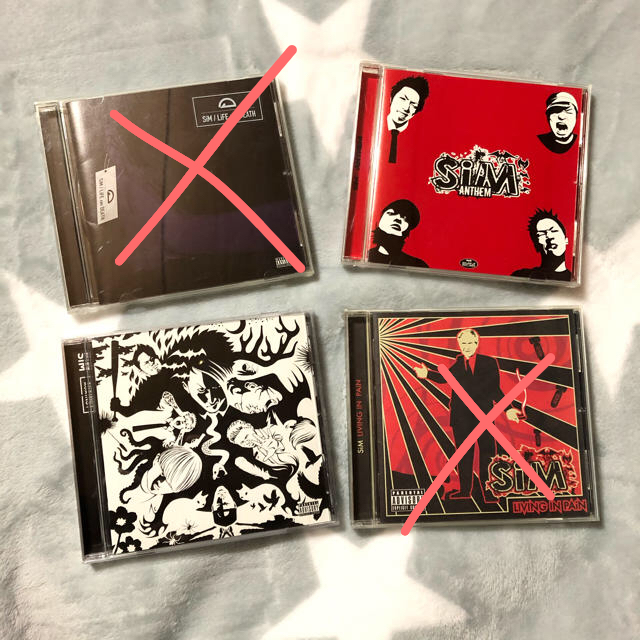 SiM／CD(邦ロック・1枚¥500)