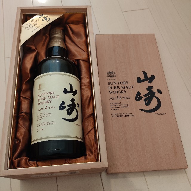 サントリー山崎12年 箱付き 古酒 SUNTORY ピュアモルトウイスキー