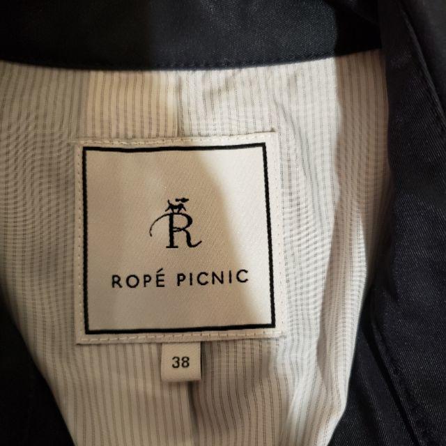 Rope' Picnic(ロペピクニック)のROPE’PICNIC　ショート丈トレンチ（ネイビー） レディースのジャケット/アウター(トレンチコート)の商品写真