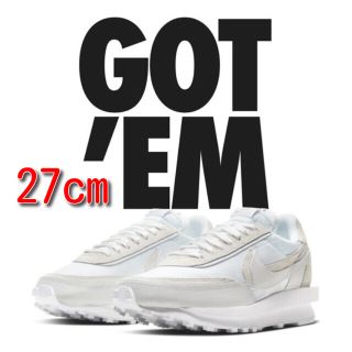 サカイ(sacai)のNIKE sacai White 27cm(スニーカー)