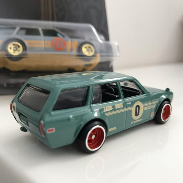 ブルーバード 510ワゴン セット ホットウィール エンタメ/ホビーのおもちゃ/ぬいぐるみ(ミニカー)の商品写真