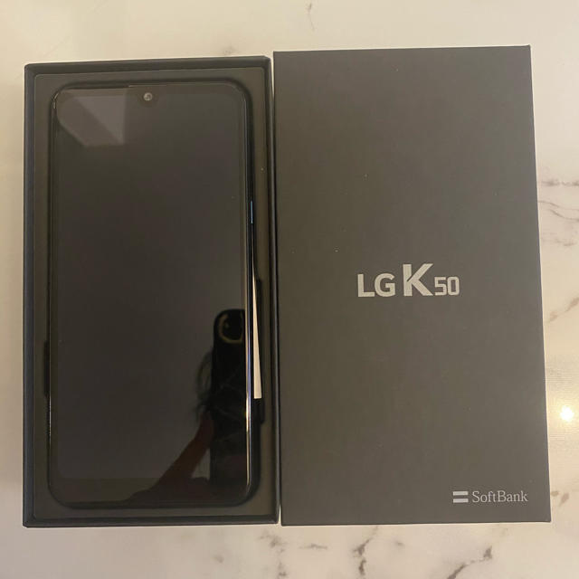 スマートフォン LGK50 SIMフリースマートフォン/携帯電話