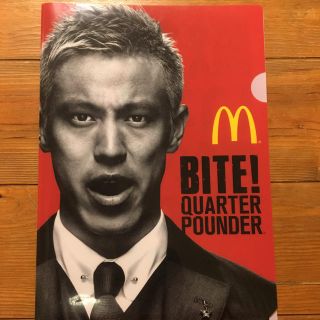 マクドナルド(マクドナルド)の本田圭佑×マクドナルド　クリアホルダーA4(記念品/関連グッズ)