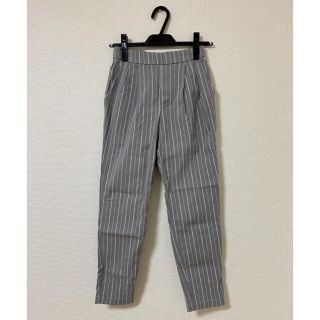 ザショップティーケー(THE SHOP TK)の★THE SHOP TK★ストレッチテーパードパンツ　グレー＋ネイビー(カジュアルパンツ)