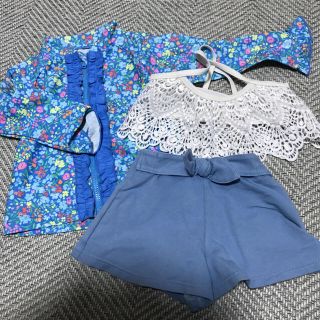 プティマイン(petit main)の水着 ラッシュガード♡branshesセット(水着)