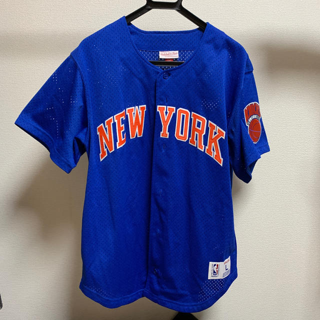 BAPE NEWYORK METS JERSEY ベースボールシャツ