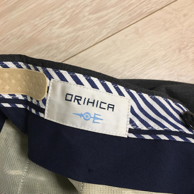 ORIHICA(オリヒカ)のスーツパンツ　スラックスパンツ　グレー メンズのスーツ(スラックス/スーツパンツ)の商品写真