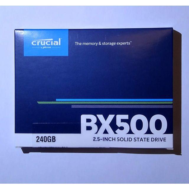 未開封 SSD 240GB クルーシャルCT240BX500SSD1JP