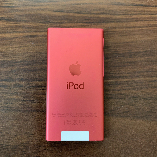 Apple(アップル)のApple iPod nano 16GB ピンク MD475J 第7世代 スマホ/家電/カメラのオーディオ機器(ポータブルプレーヤー)の商品写真