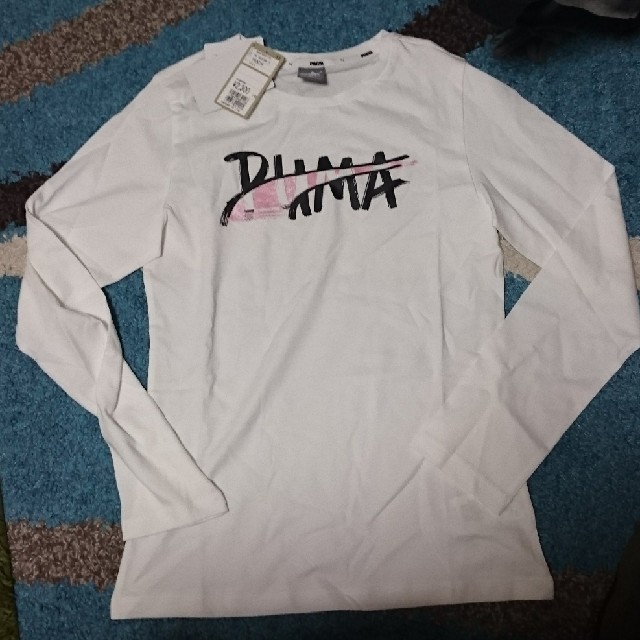 PUMA(プーマ)のpuma*ロンT キッズ/ベビー/マタニティのキッズ服女の子用(90cm~)(Tシャツ/カットソー)の商品写真