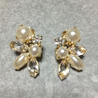 アネモネ(Ane Mone)の ビジューパールピアス(ピアス)